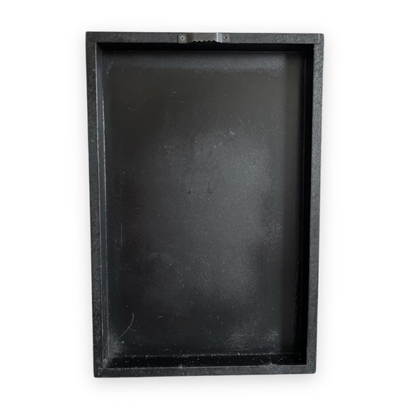 Black‎ Wood Sign Keep Calm And Carry On Gold Crown Office Decor Shabby Chic - Picture 2 of 6